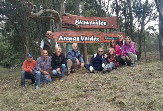 Arenas Verdes - Junta Vecinal colocación carteles