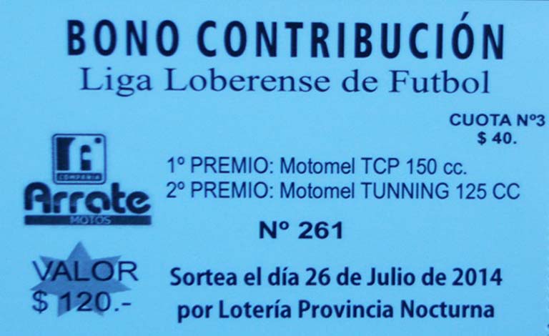 Bono liga loberense