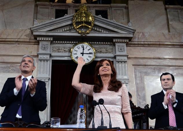 Cristina Kirchner inauguración sesiones 2015