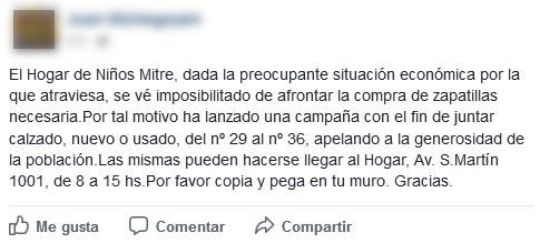 Hogar falsa campaña copia