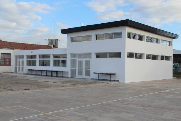 Inauguración escuela 15 San Manuel