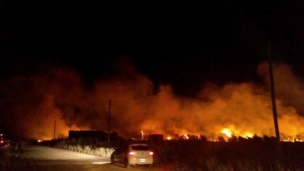 Incendio - fuego en Tamangueyú (1)