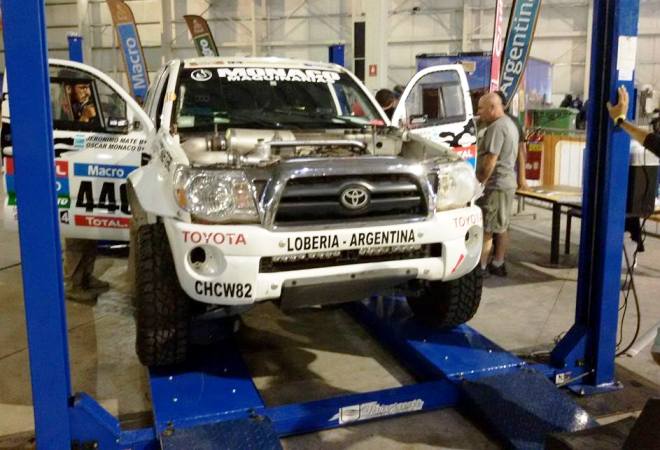 Mónaco verificacion dakar 2015