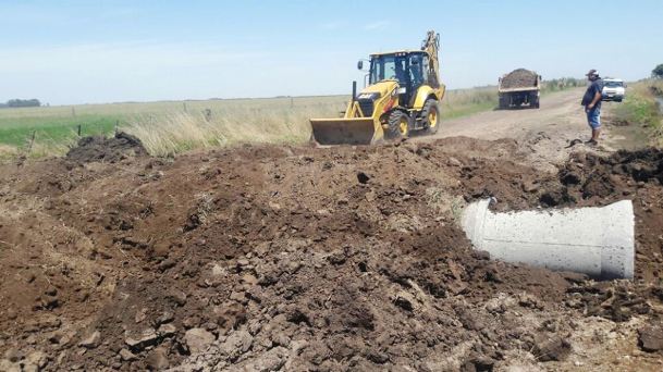 Obras en caminos rurales