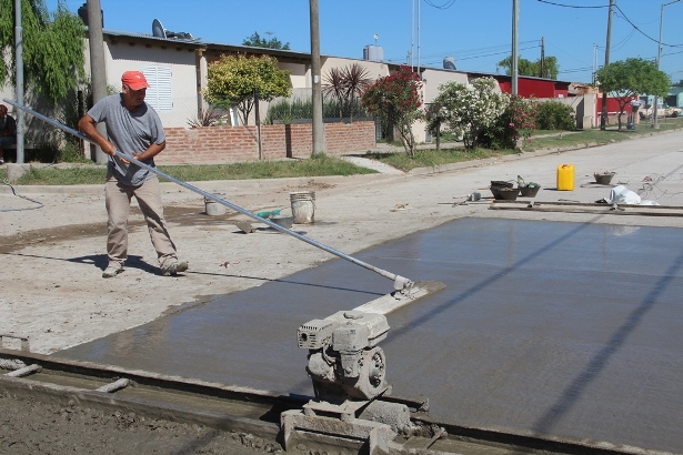 Pavimento en Barrio PyM