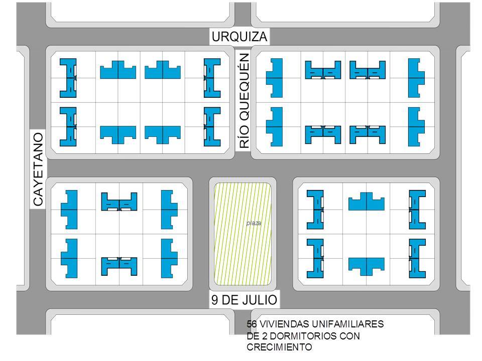 Procrear plano 56 lotes