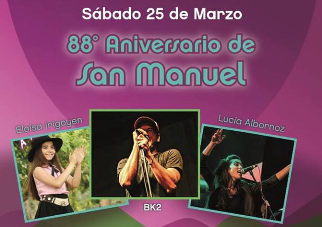 San Manuel 88 aniversario