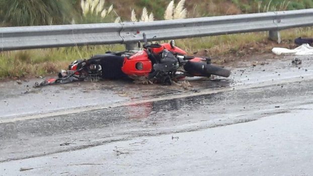 accidente motos ruta 226 feb 17