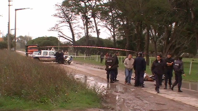 accidente necochea moto camion