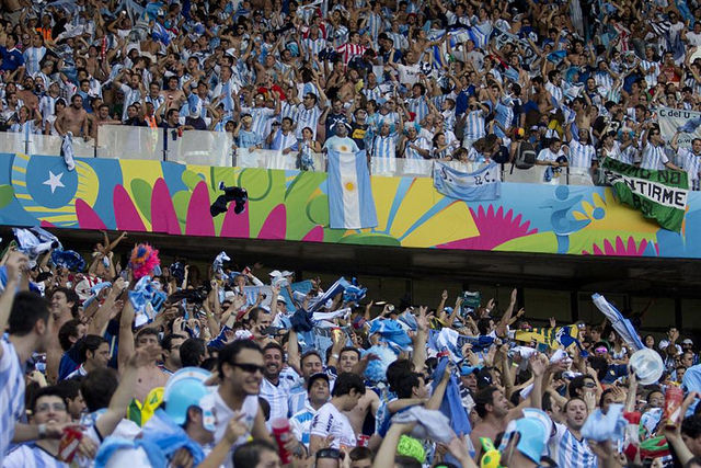 argentina hinchada mundial brasil