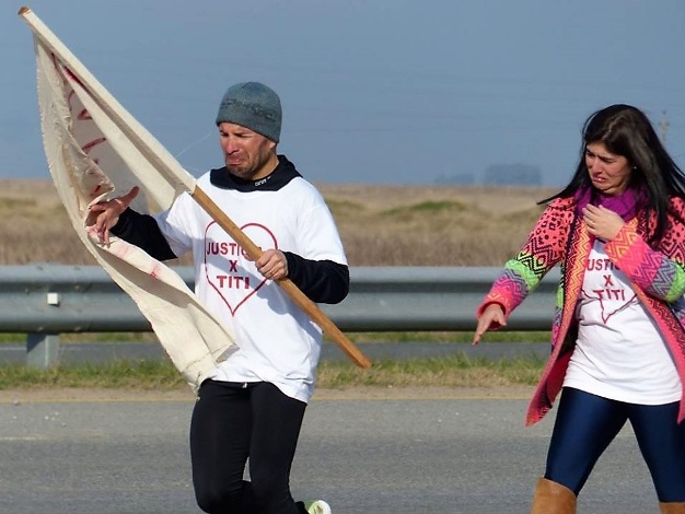 balcarceño corrio 158 kilometros