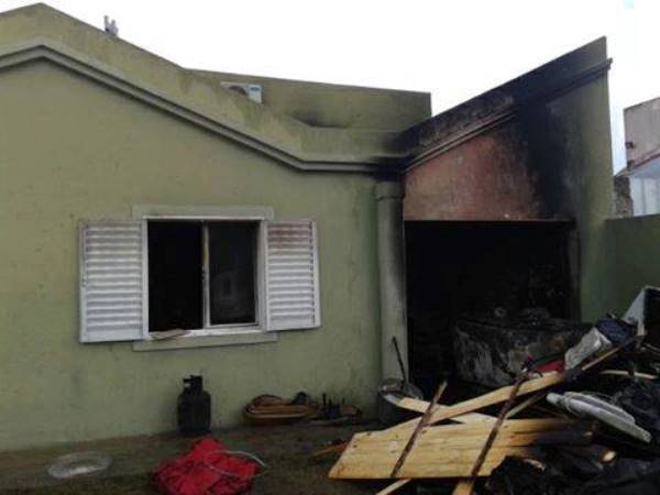 incendio en una vivienda